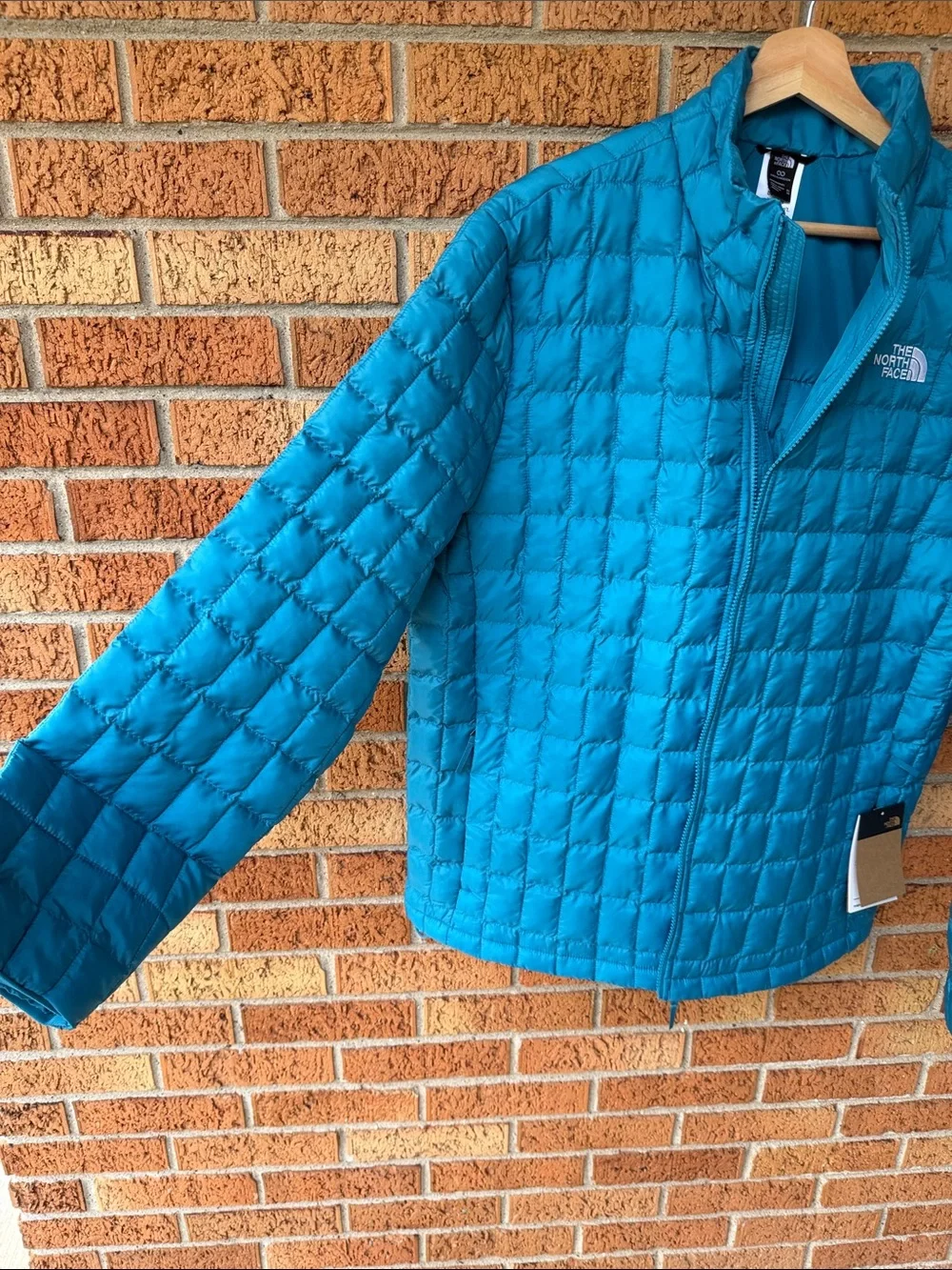 The North Face NWT Thermoball Jacket Men's XL Digital Steel Insulated Puffer